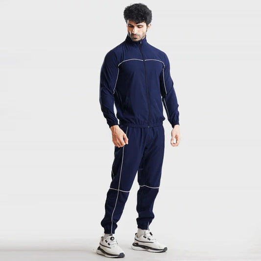 Premium Navy Tracksuit Set